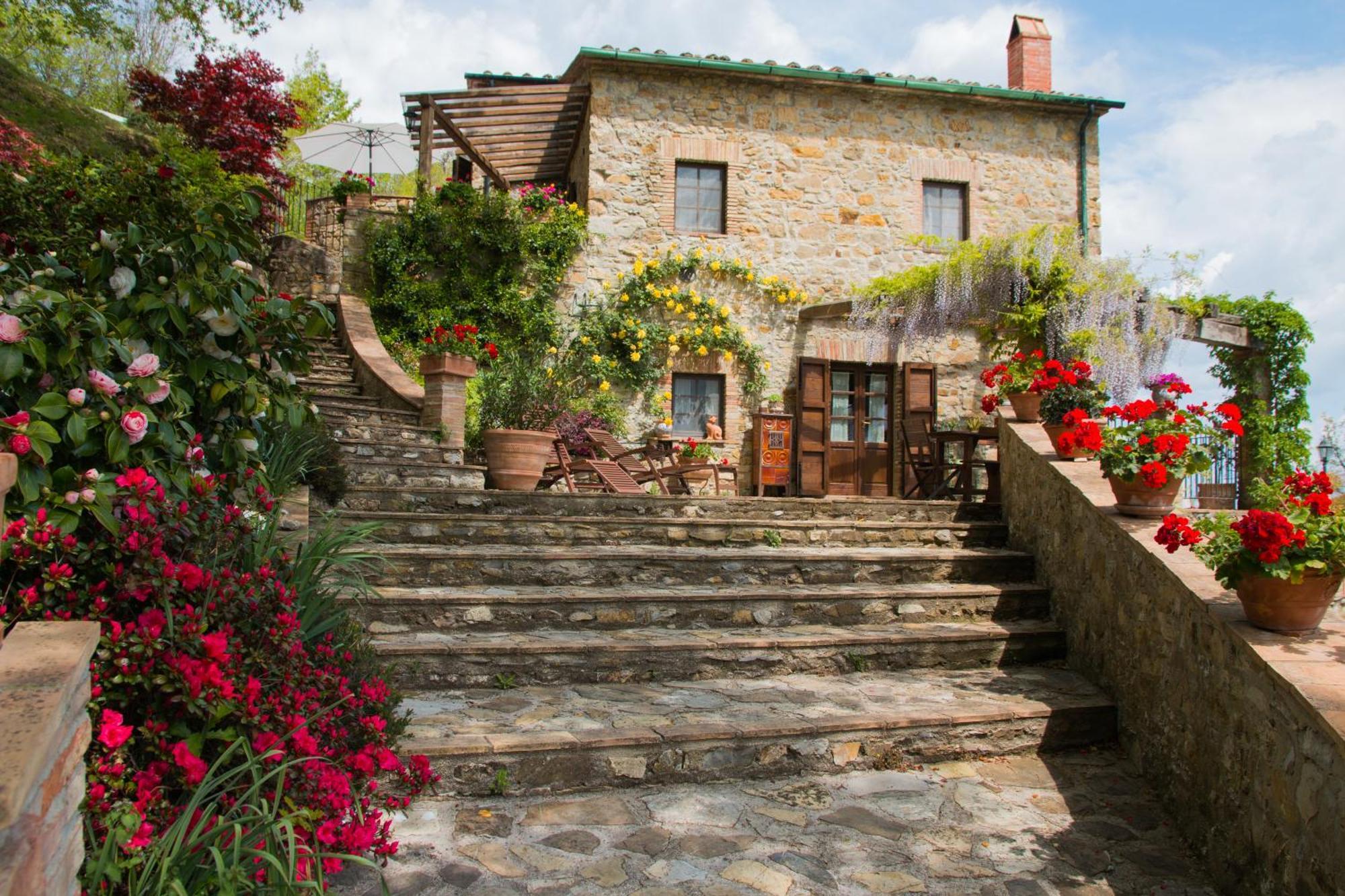 Podere Piandicava Castelnuovo di Val di Cecina Exteriör bild